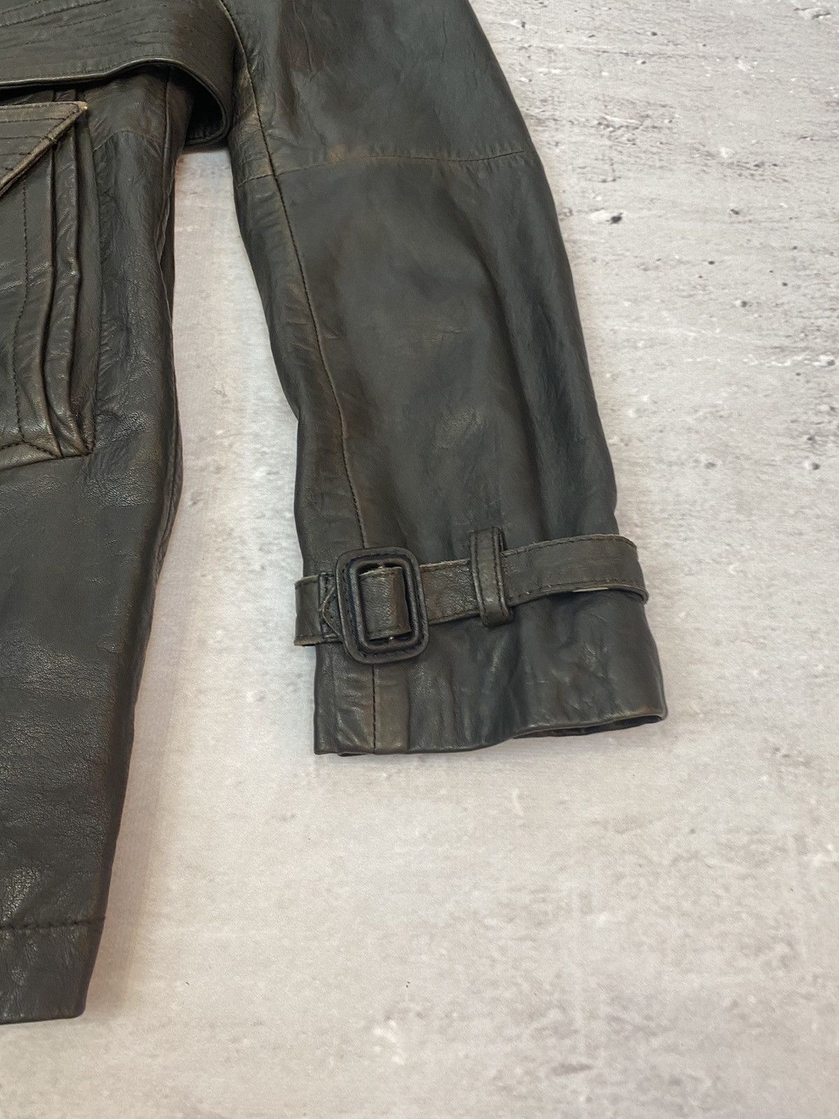 Veste Courte All Saints Monument - Taille 4 Femme, Couleur Taupe, Effet Cascade - Neuve Sans étiquette