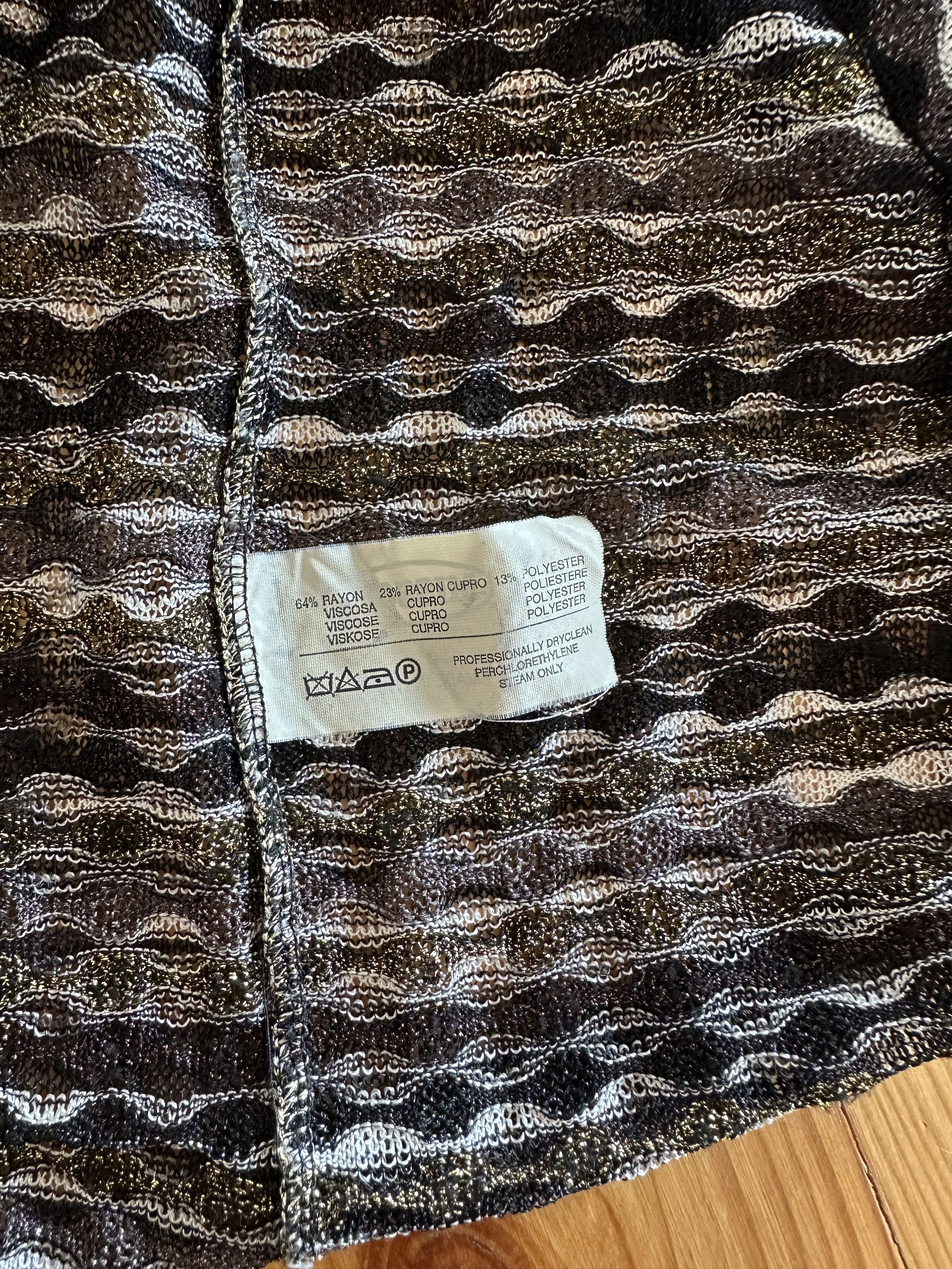 Missoni Missoni Lightweight Knitted Long Sleeve Top Women's 46 Size L / US 10 / IT 46 - 7 Thumbnail