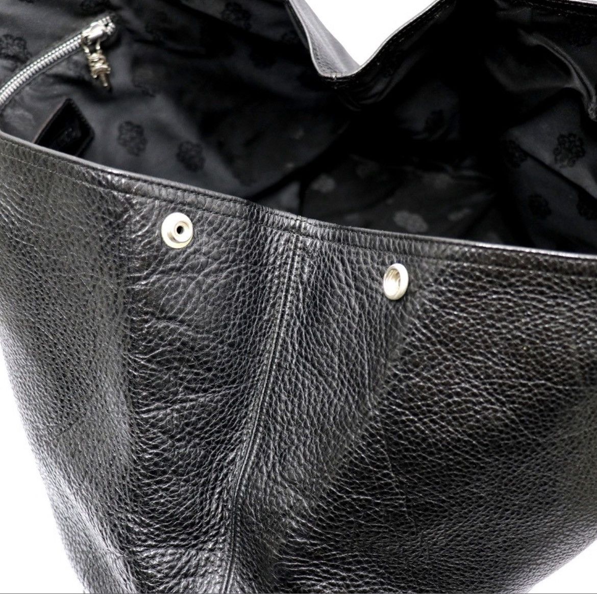 Chrome Hearts Chrome Hearts Cemetery Cross Patch Double Snap Tote Bag Size ONE SIZE - 6 Thumbnail