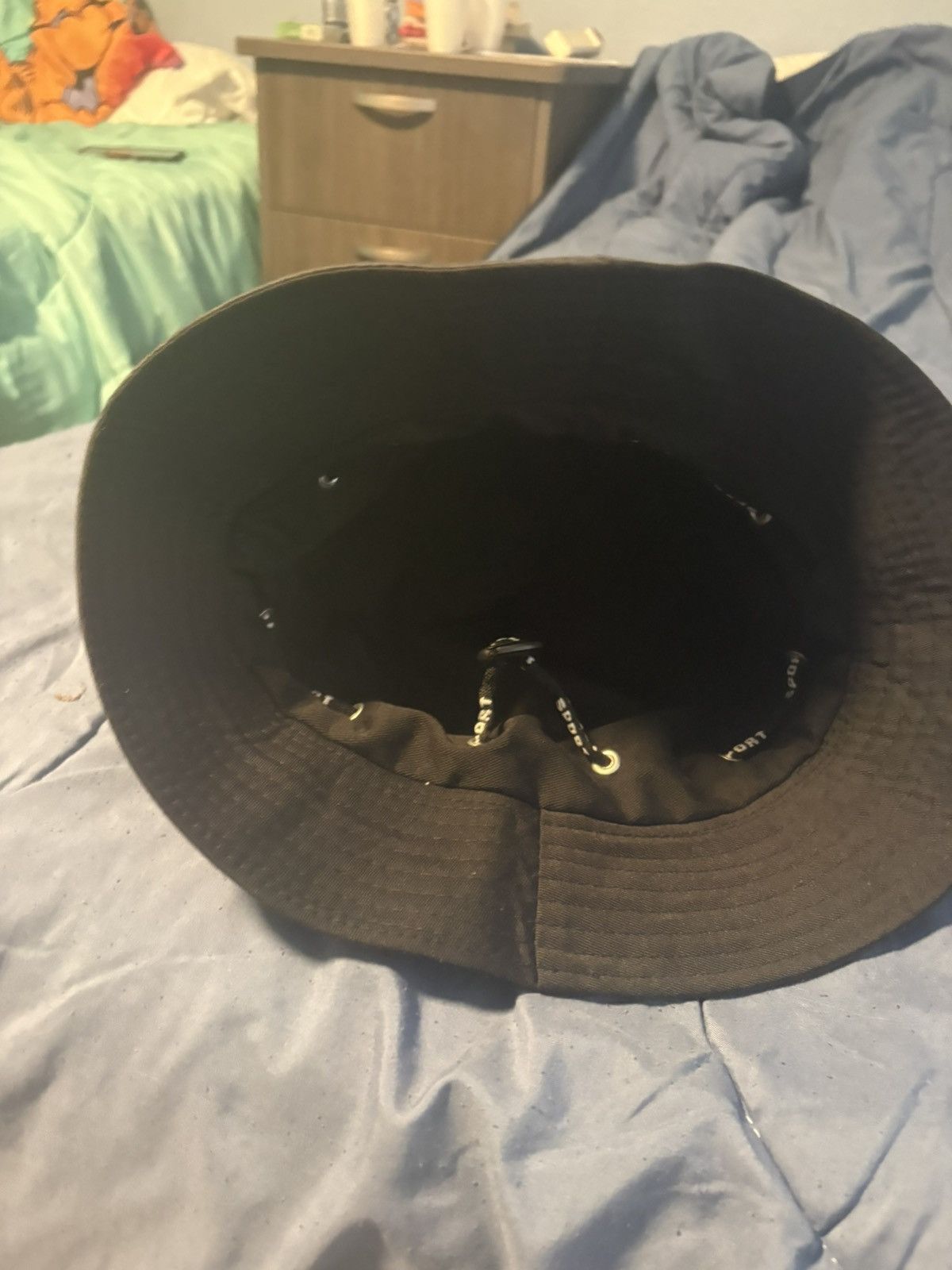 Other Black Bucket Hat Men Casual Solid Summer Adjustable One Size Size ONE SIZE - 10 Thumbnail