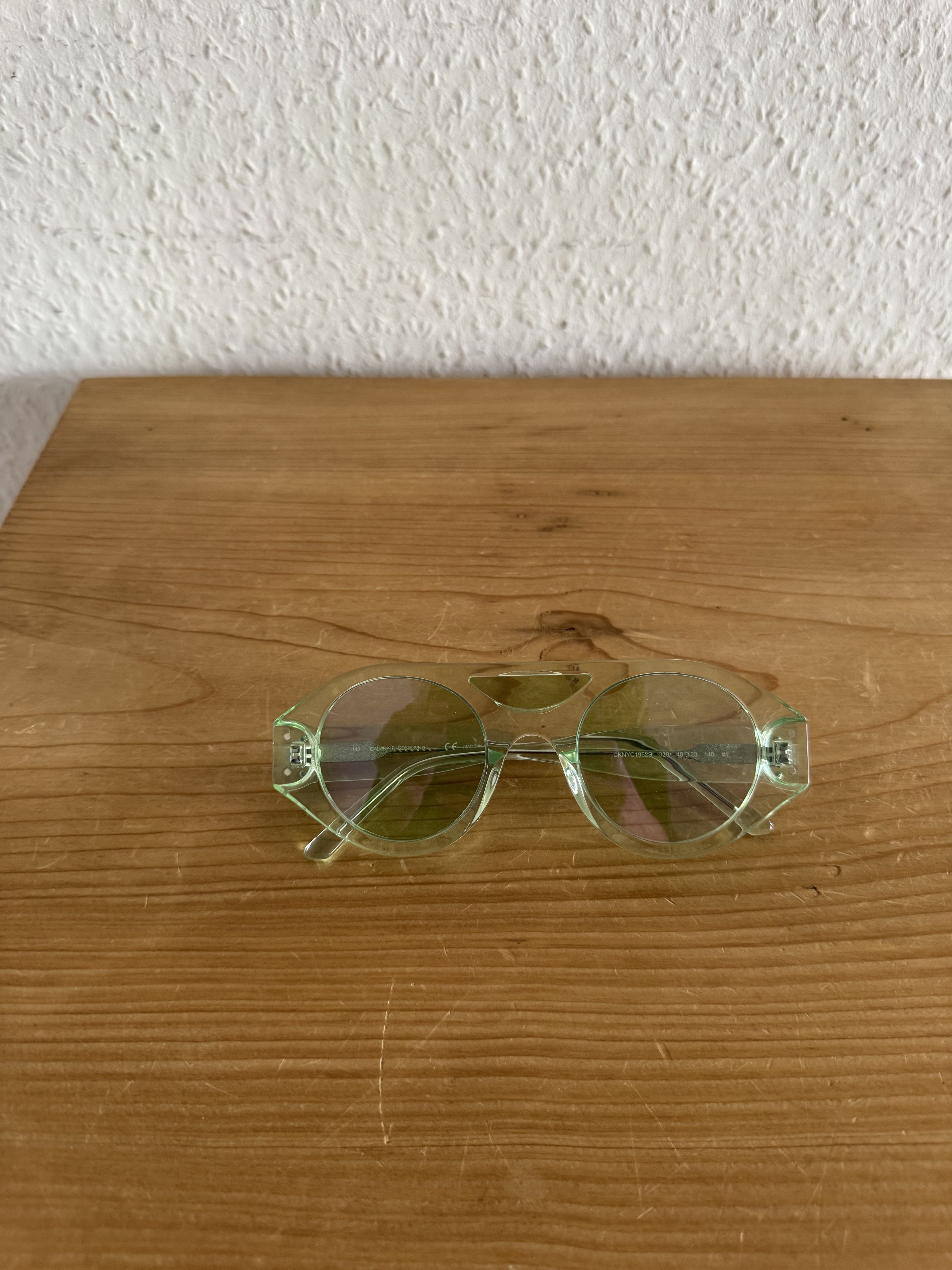 Calvin Klein 205W39NYC CKNYC1952S Pilot Crystal Light Green Size ONE SIZE - 2 Thumbnail