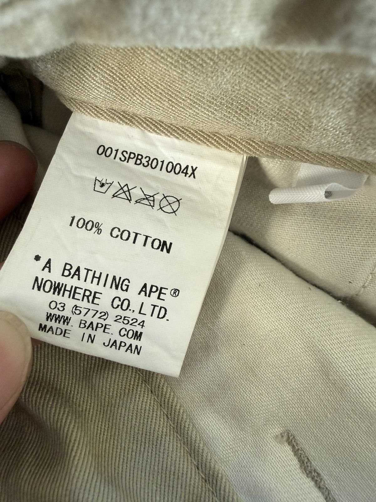 Bape Bape Khaki Shorts Size US 32 / EU 48 - 3 Thumbnail