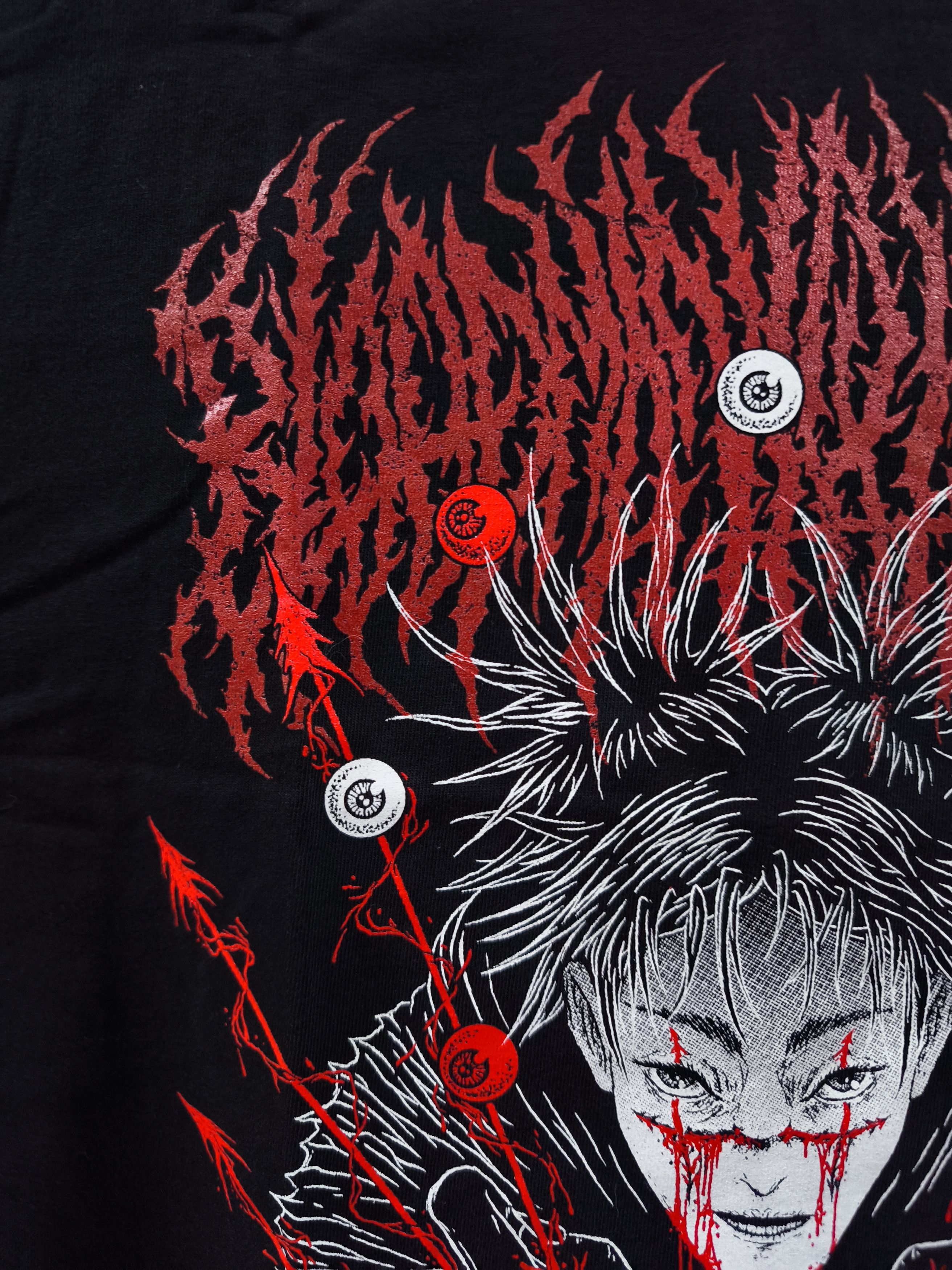 Anime Jujutsu Kaisen Choso Blood Manipulation T-shirt Size US XL / EU 56 / 4 - 4 Thumbnail
