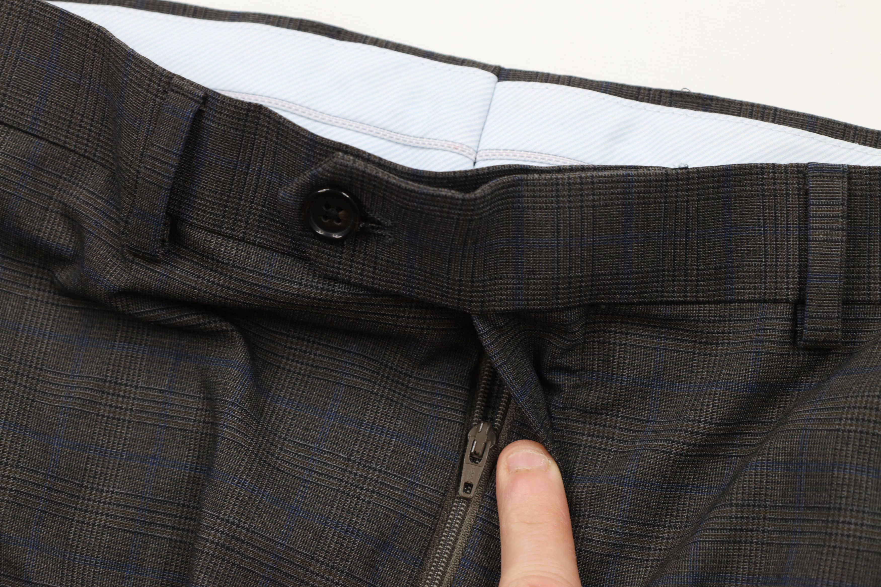 Ralph Lauren × Vintage Vintage Ralph Lauren Houndstooth Plaid Chino Pants Trousers Size US 36 / EU 52 - 6 Thumbnail