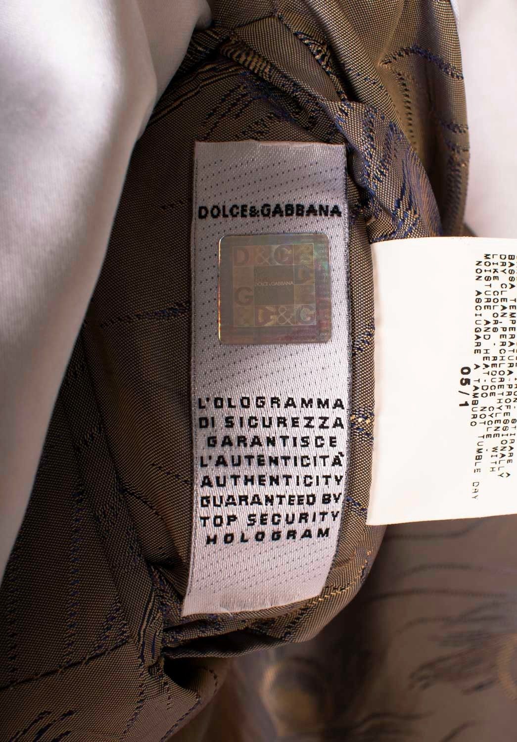 Dolce & Gabbana Vintage Dolce Gabbana Casual Men Jacket Size 48/L Size US M / EU 48-50 / 2 - 10 Thumbnail