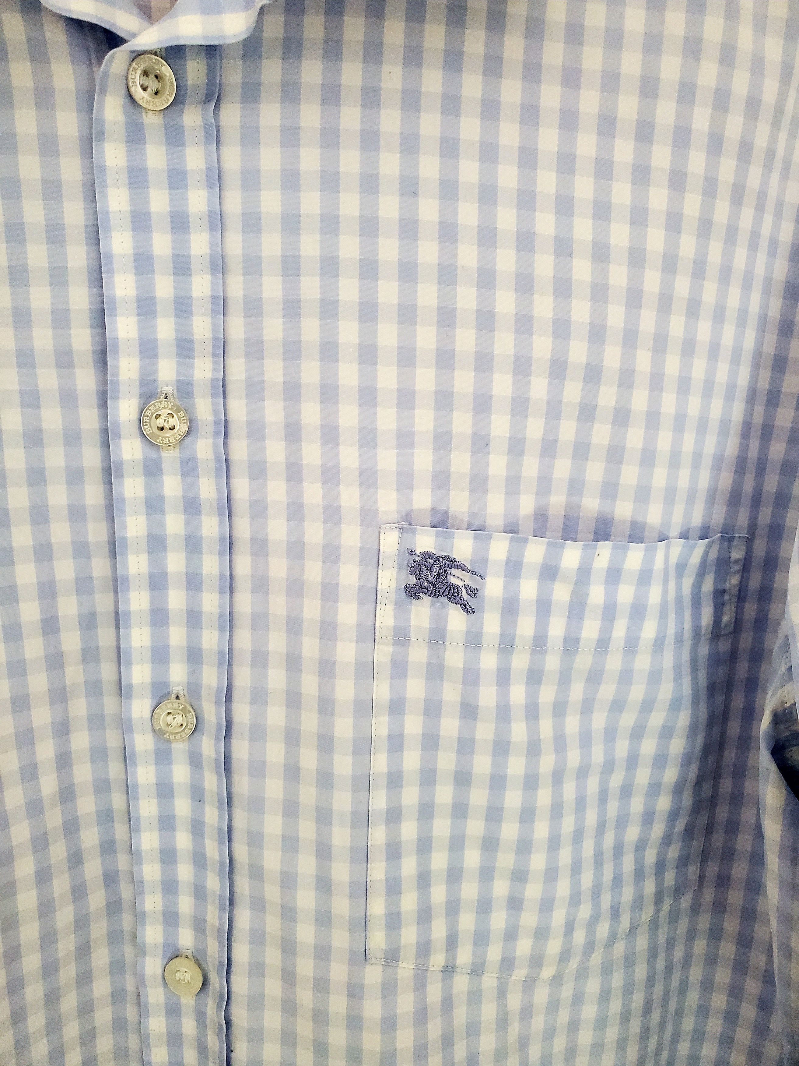 BURBERRY BRIT Gingham Check Shirt 90s size L