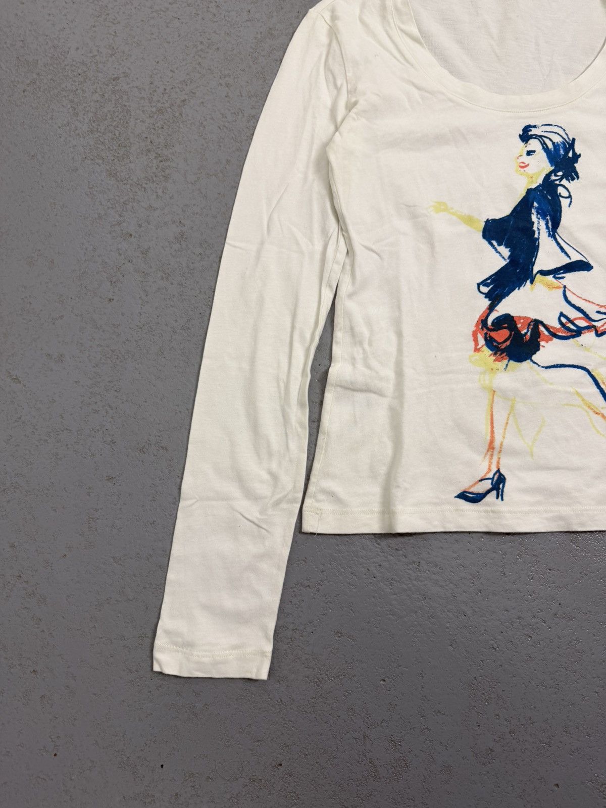 John Galliano Vintage 00s John Galliano Shopping Longsleeve Size S / US 4 / IT 40 - 3 Thumbnail
