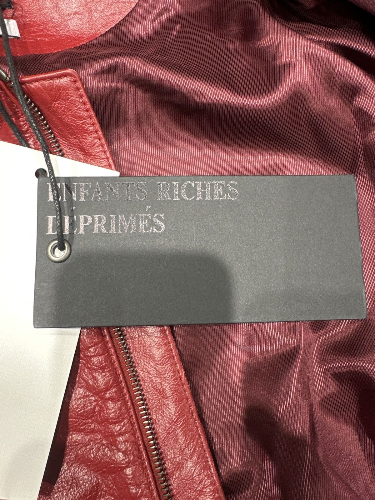 Enfants Riches Deprimes ENFANTS RICHES DEPRIMES - The Bully Jacket Red Black Size US L / EU 52-54 / 3 - 8 Thumbnail