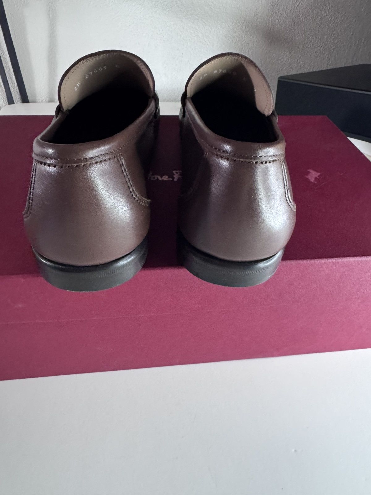 Salvatore Ferragamo Salvatore Ferragamo Sam logo penny loafers Size US 7 / EU 40 - 4 Thumbnail