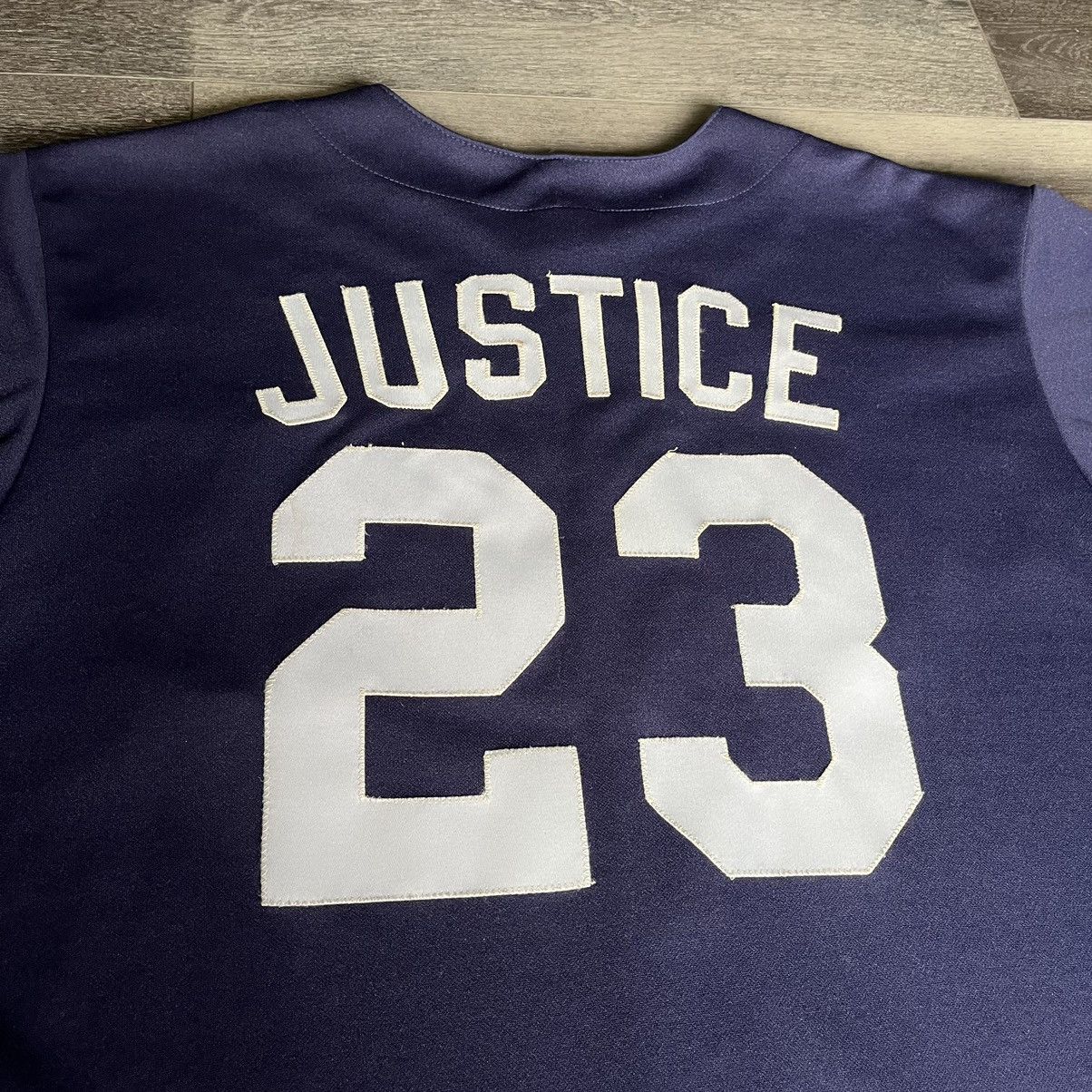 MLB × Majestic × Vintage Vintage MLB Atlanta Braves David Justice Authentic Jersey 23 Size US XL / EU 56 / 4 - 4 Thumbnail