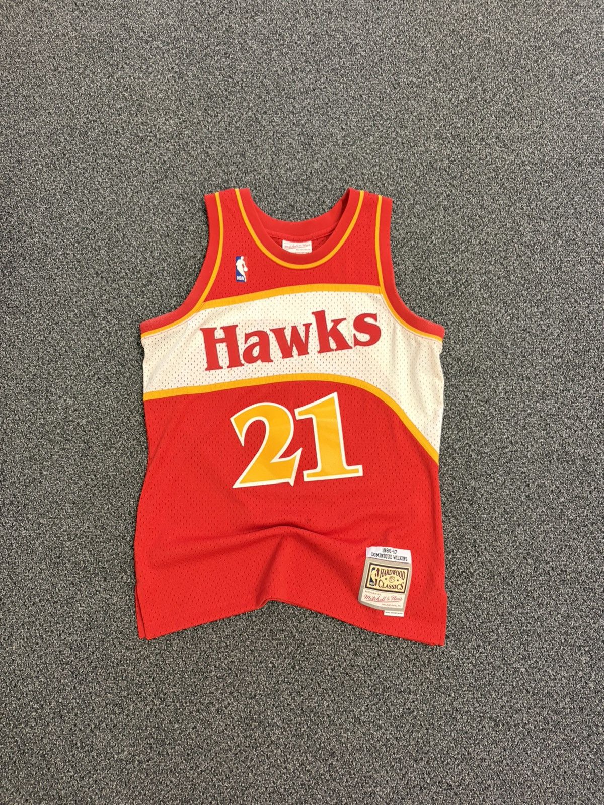 Mitchell & Ness Mitchell & Ness x Hardwood Classics Hawks D. Wilkins Jersey Size US M / EU 48-50 / 2 - 2 Thumbnail