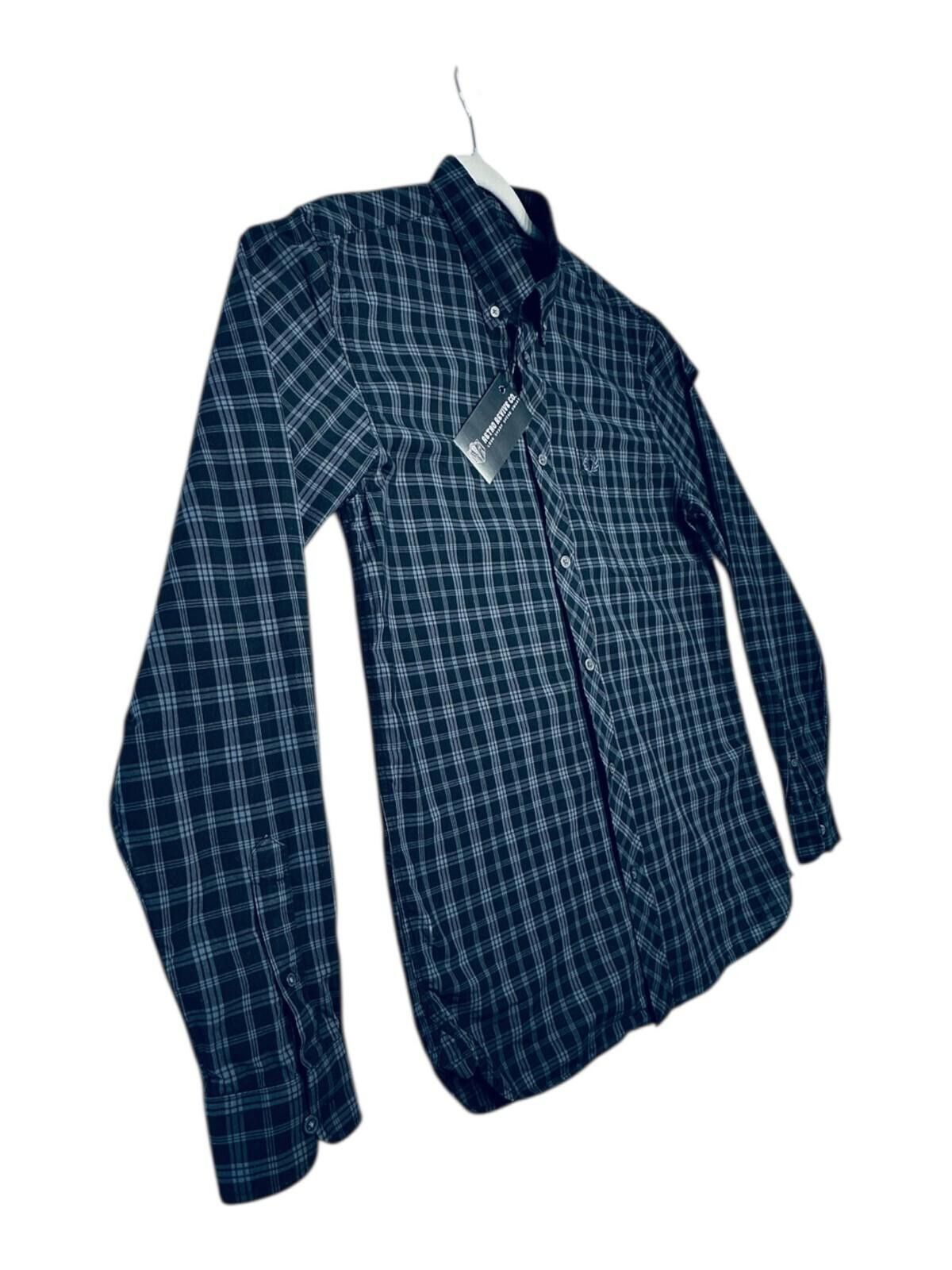 Fred Perry Fred Perry Shirt Men's UK Size M Black Check Embroidered Size US M / EU 48-50 / 2 - 5 Thumbnail