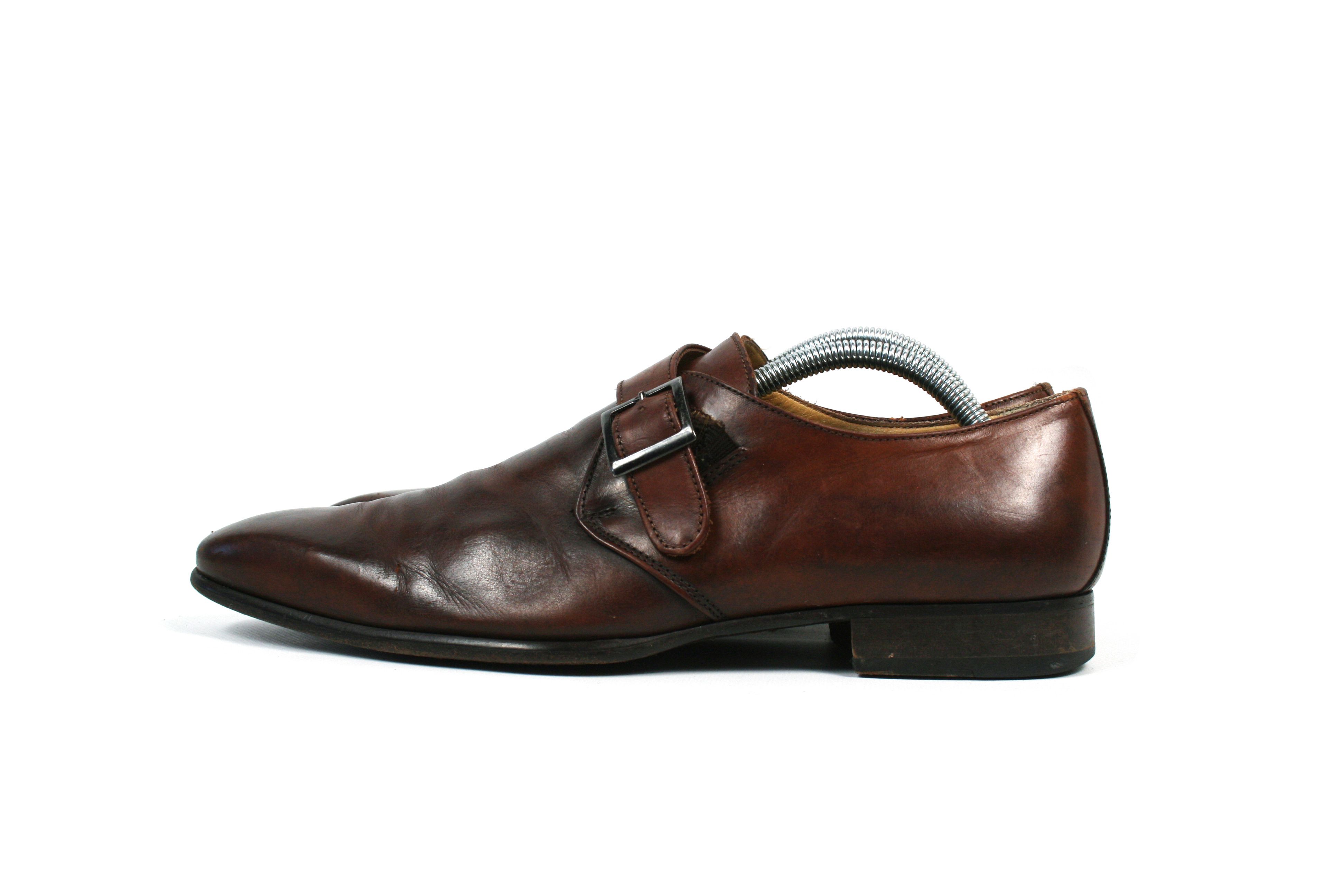 Suitsupply Strap Monk Leather Shoes Size US 9 / EU 42 - 2 Thumbnail