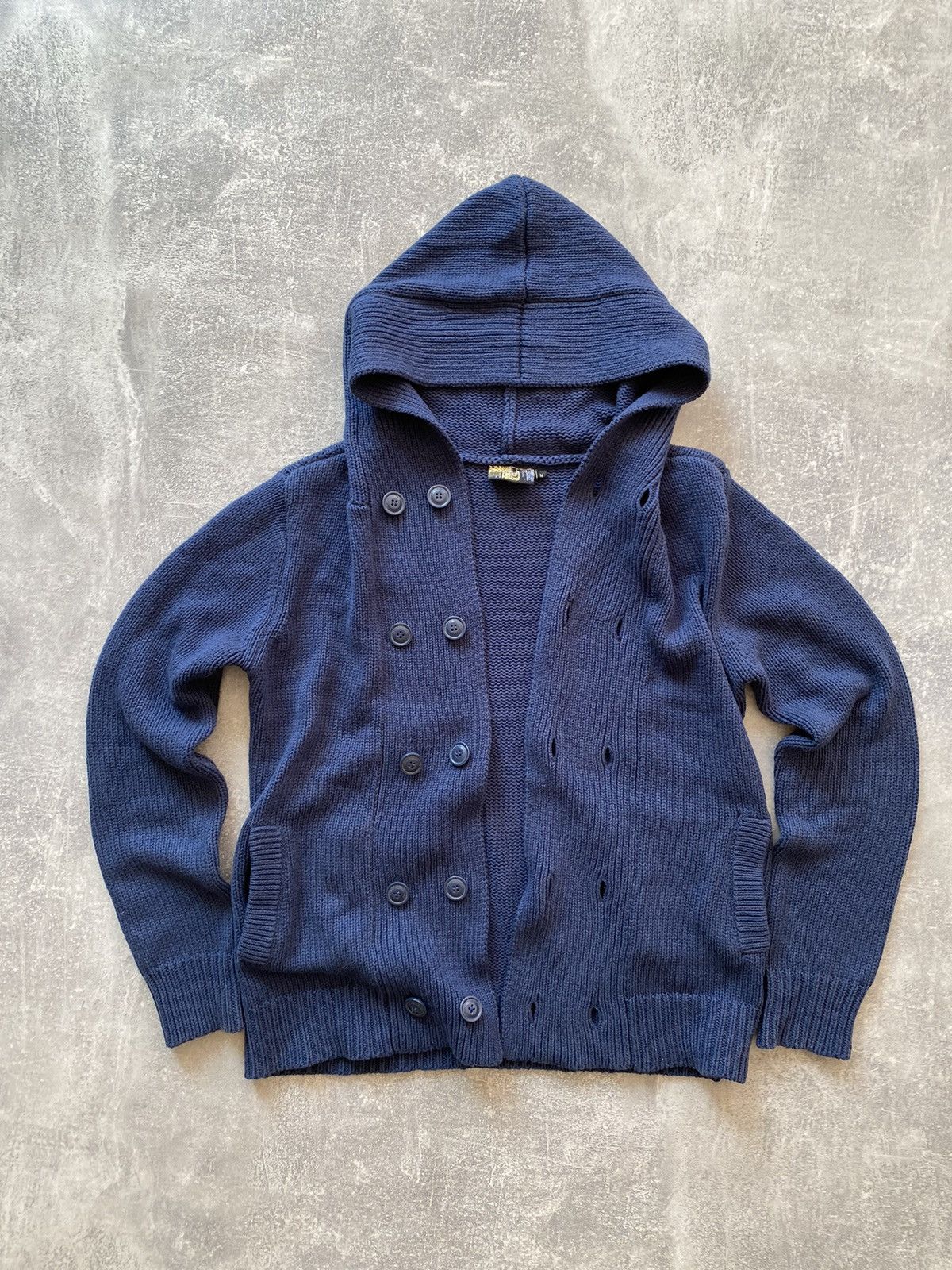 Japanese Brand × Neighborhood × Vintage Vintage Neighborhood Fisherman Knit Sweater Cardigan Size US M / EU 48-50 / 2 - 4 Thumbnail
