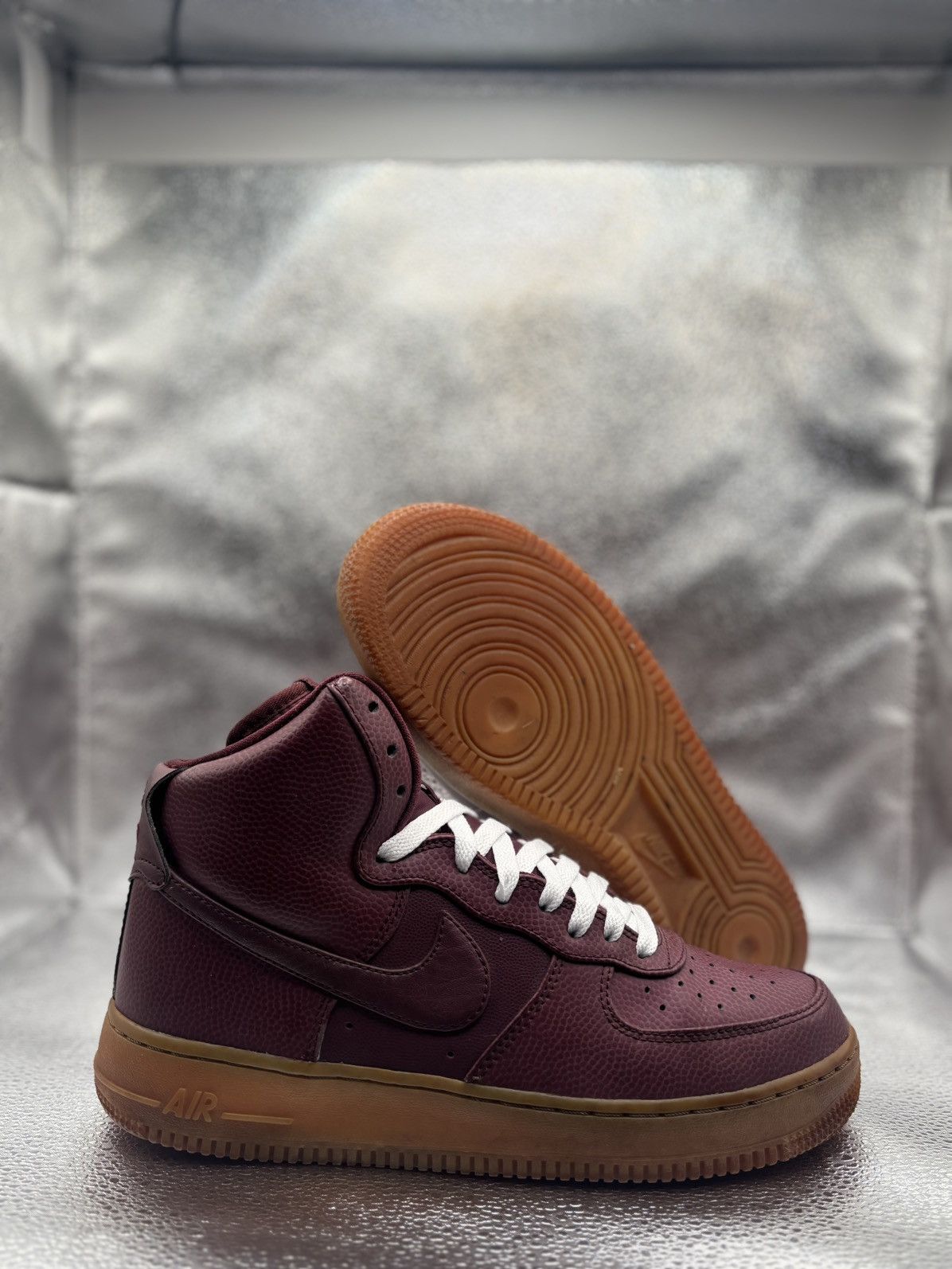 Nike Air force 1 high bronze gum Size US 9.5 / IT 39.5 - 1 Thumbnail