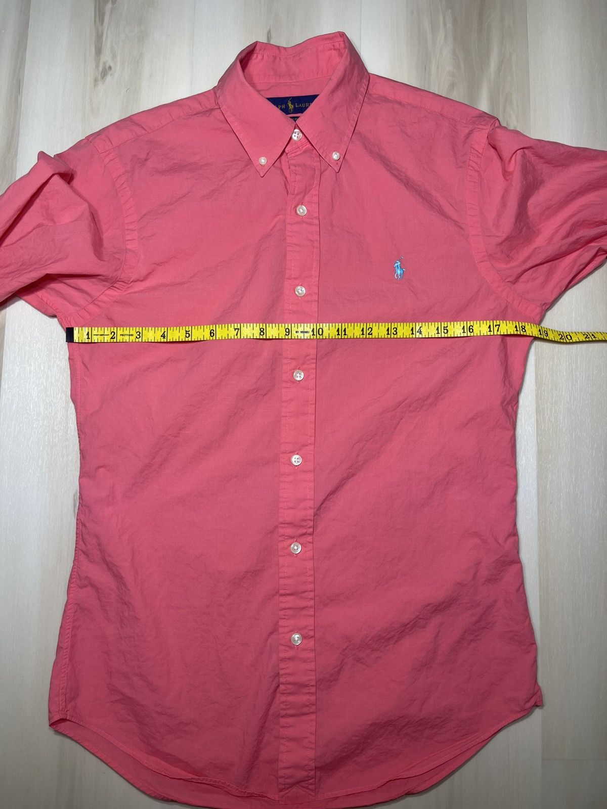 Polo Ralph Lauren Polo Ralph Lauren Slim Fit Twill Shirt Men’s Sz S Sunset Red Size US S / EU 44-46 / 1 - 6 Thumbnail