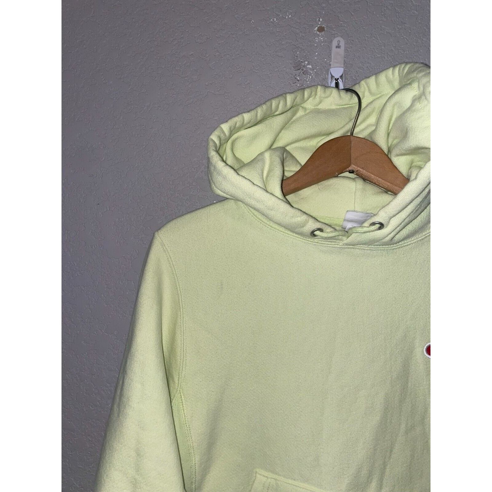 Champion Champion Reverse Weave Yellow Hoodie Pullover Jacket S Small Size US S / EU 44-46 / 1 - 3 Thumbnail