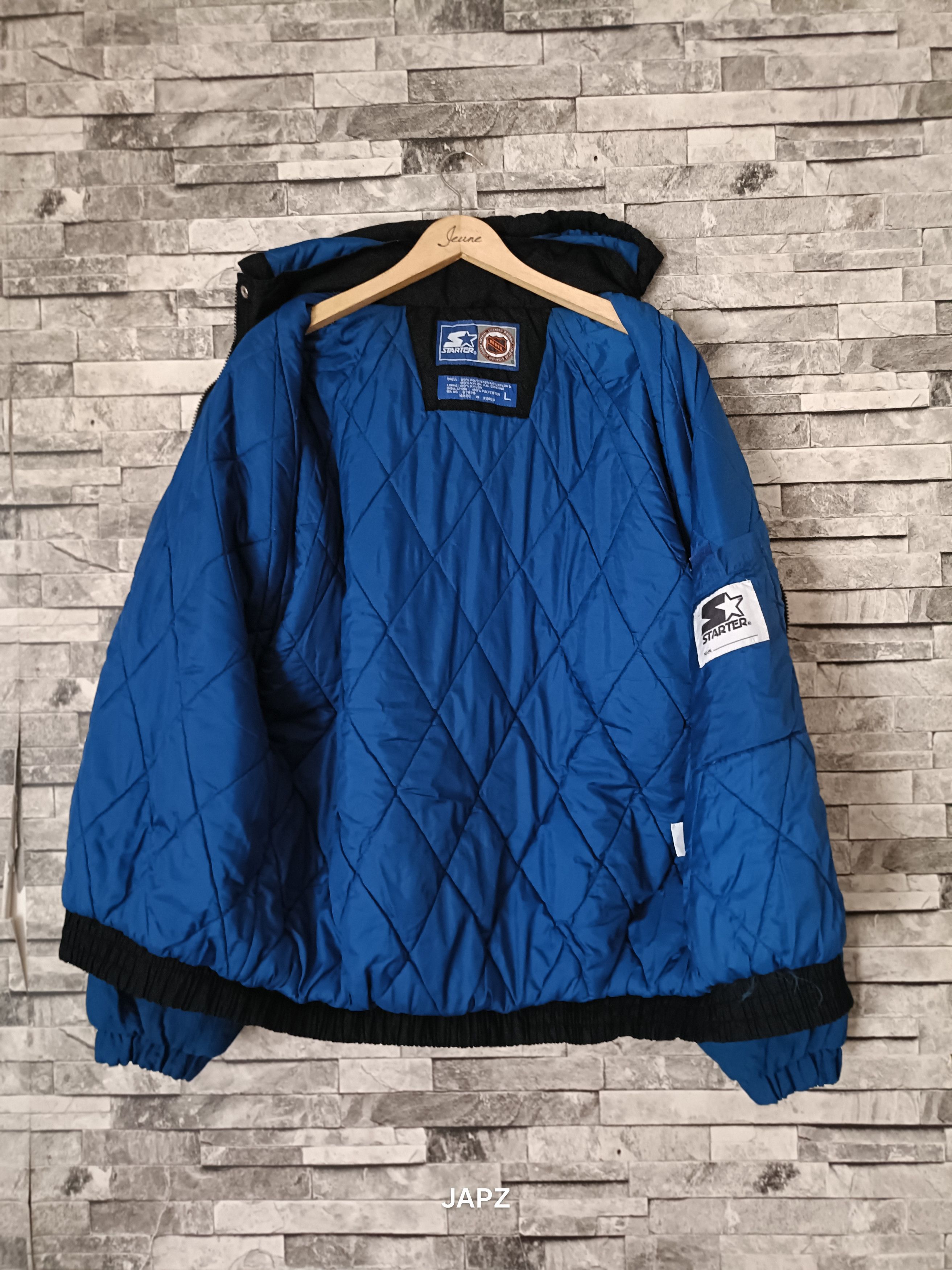 Starter Vintage 90s starter Tampa bay lightning NHL jacket Size US L / EU 52-54 / 3 - 4 Thumbnail