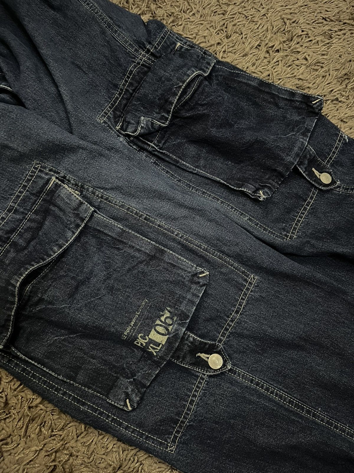 Polo Ralph Lauren 1990s RL jeans cargo baggy techwear #I Size US 34 / EU 50 - 6 Thumbnail