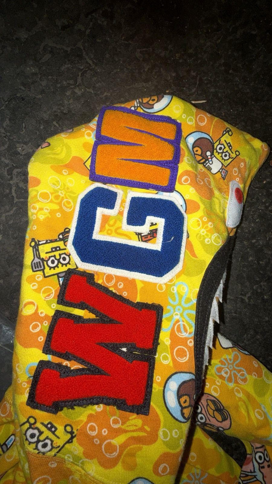 Bape Bape x SpongeBob Zip Up Hoodie RARE Size US M / EU 48-50 / 2 - 3 Thumbnail