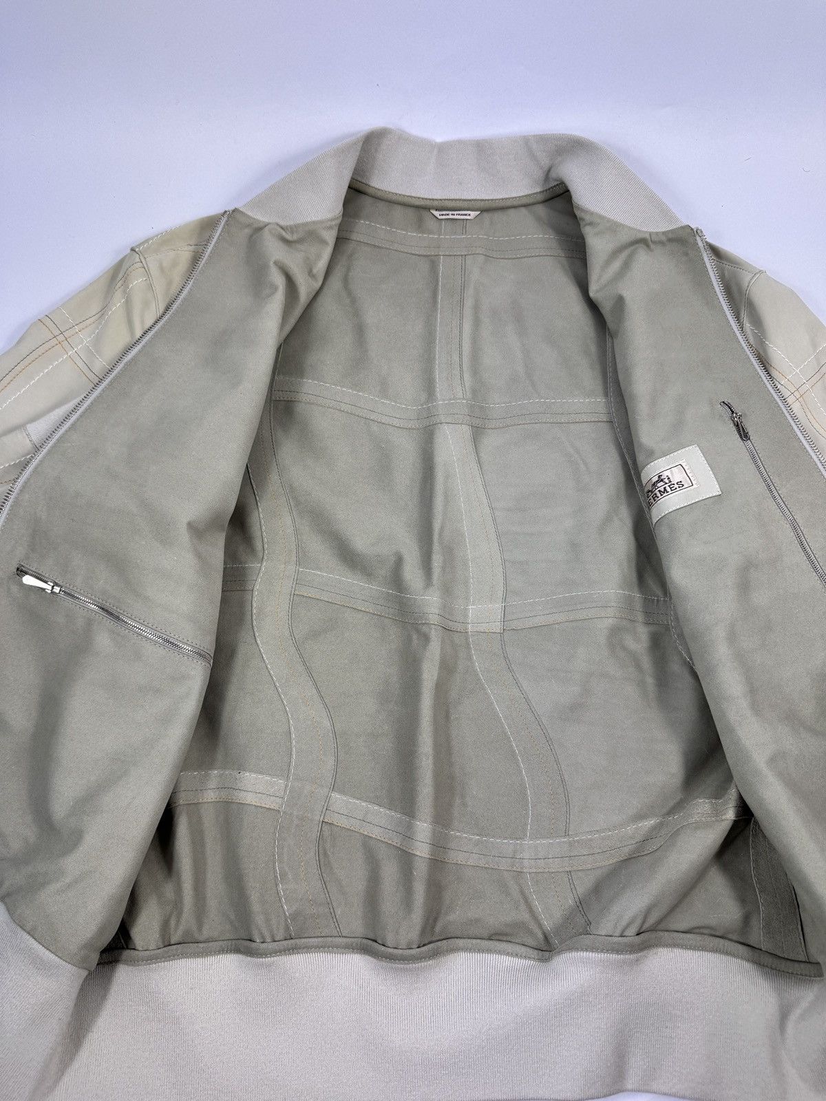 Hermes HERMES BLOUSON CARREAUX JACKET RRP $12,600 Size US L / EU 52-54 / 3 - 3 Thumbnail