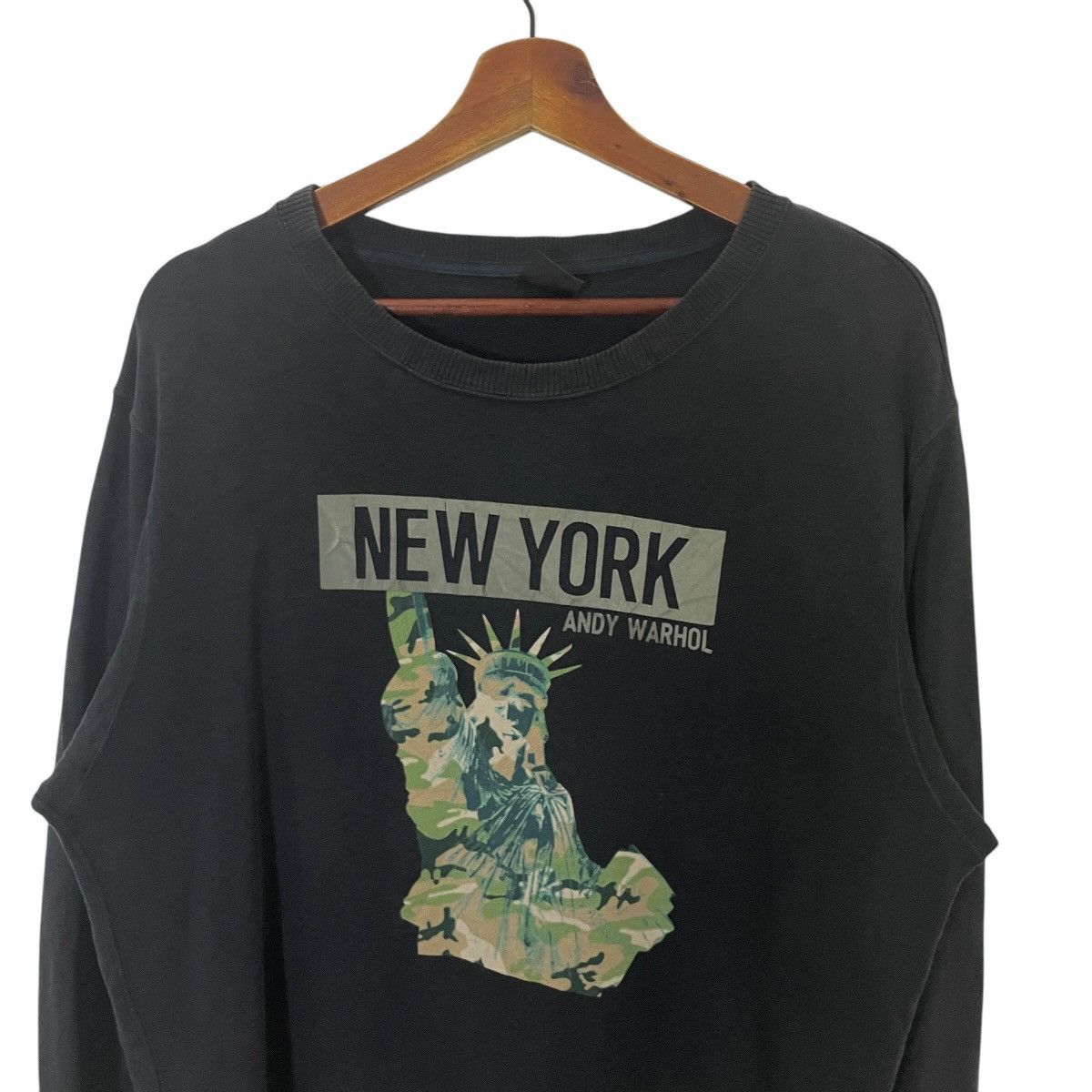 Andy Warhol × Japanese Brand Vintage Y2k Andy Warhol Sweatshirt Size US M / EU 48-50 / 2 - 2 Thumbnail