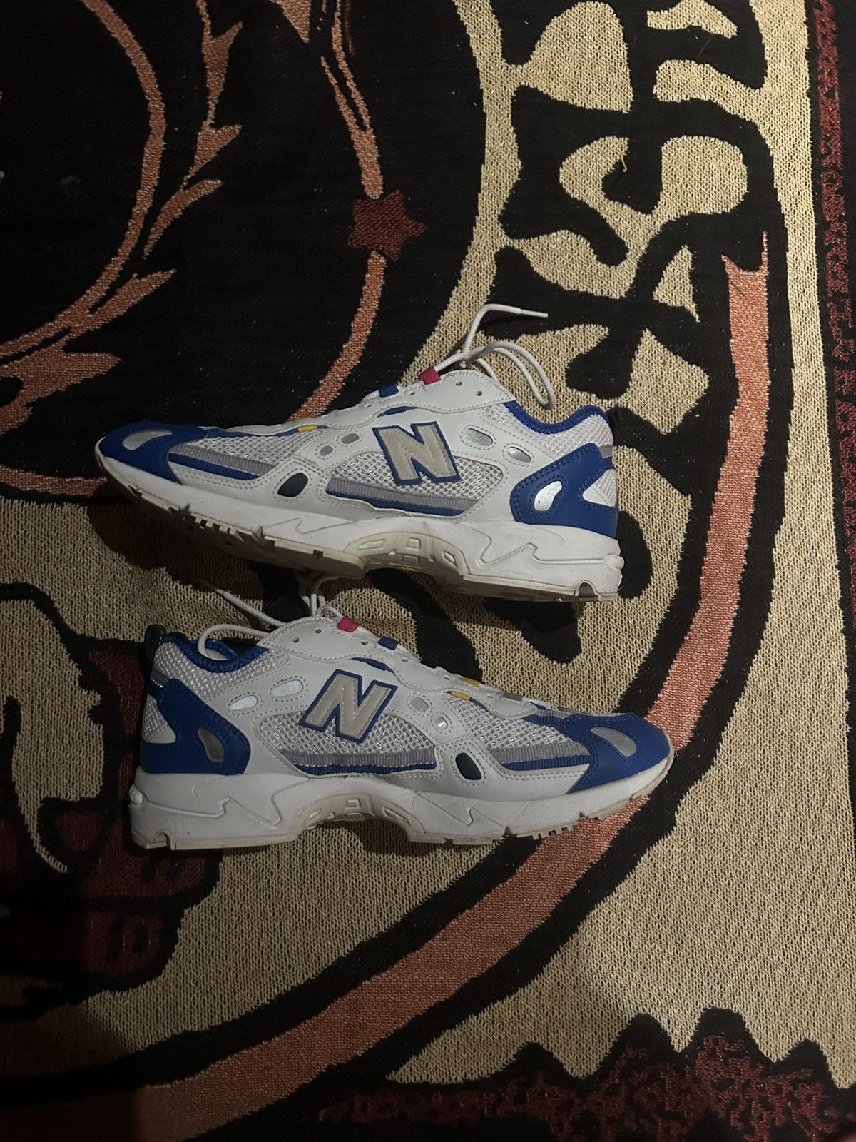 New Balance New balance 827 white/cobalt blue Size US 11 / EU 44 - 3 Thumbnail