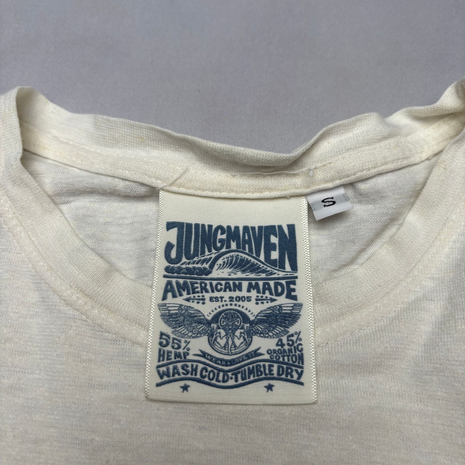 Jungmaven Jungmaven Hemp Organic Cotton Short Sleeve Tee Men's Small Size US S / EU 44-46 / 1 - 6 Thumbnail