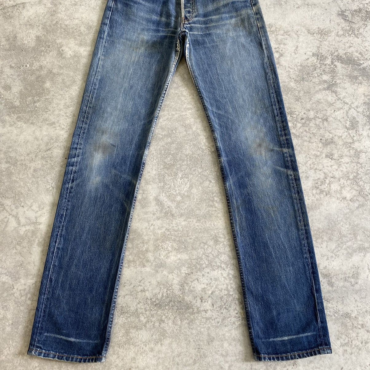 Levi's Vintage 90’s Levis 501 Faded Blue Dirty Denim Jeans Size US 29 - 3 Thumbnail
