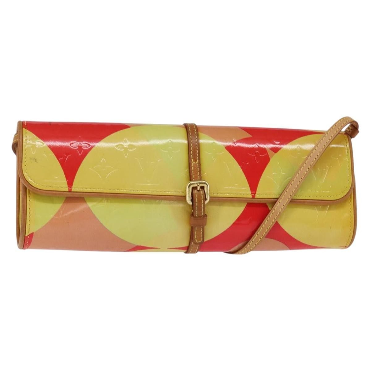 Louis Vuitton Louis Vuitton Fleurs Pochette Printed Monogram Vernis Size ONE SIZE - 1 Thumbnail