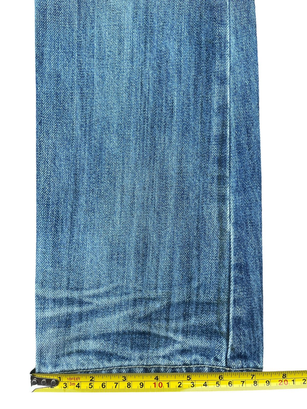 Japanese Brand Vintage Japanese Brand Blue Washed Distressed Straight Jeans Size US 31 - 16 Thumbnail