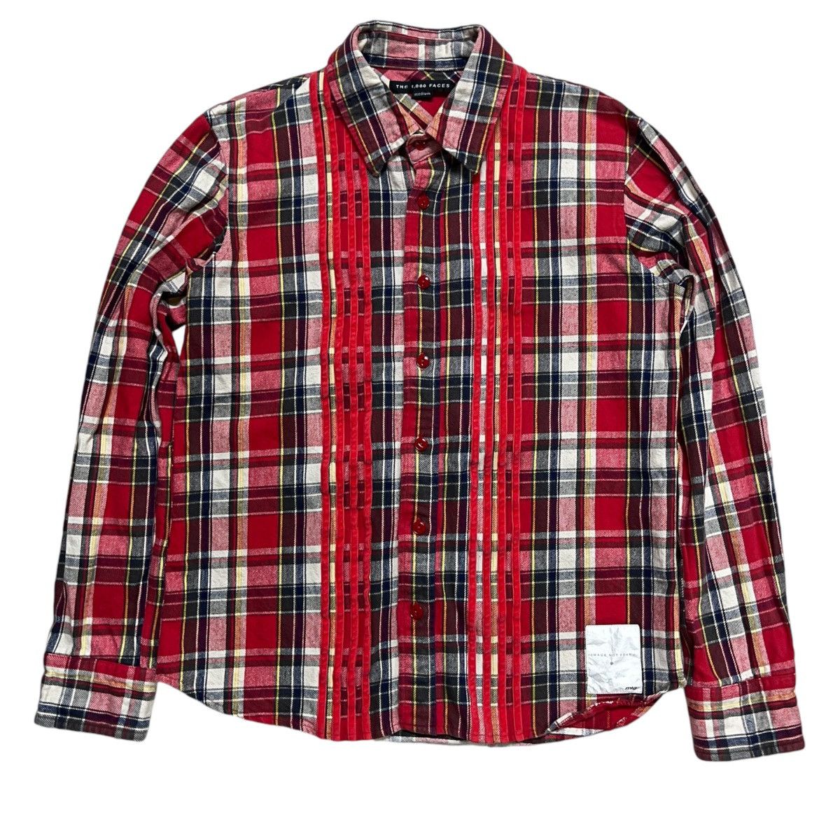 Japanese Brand × Montage × Vintage Montage Japan Plaid Stripes Shirt Size US M / EU 48-50 / 2 - 1 Thumbnail