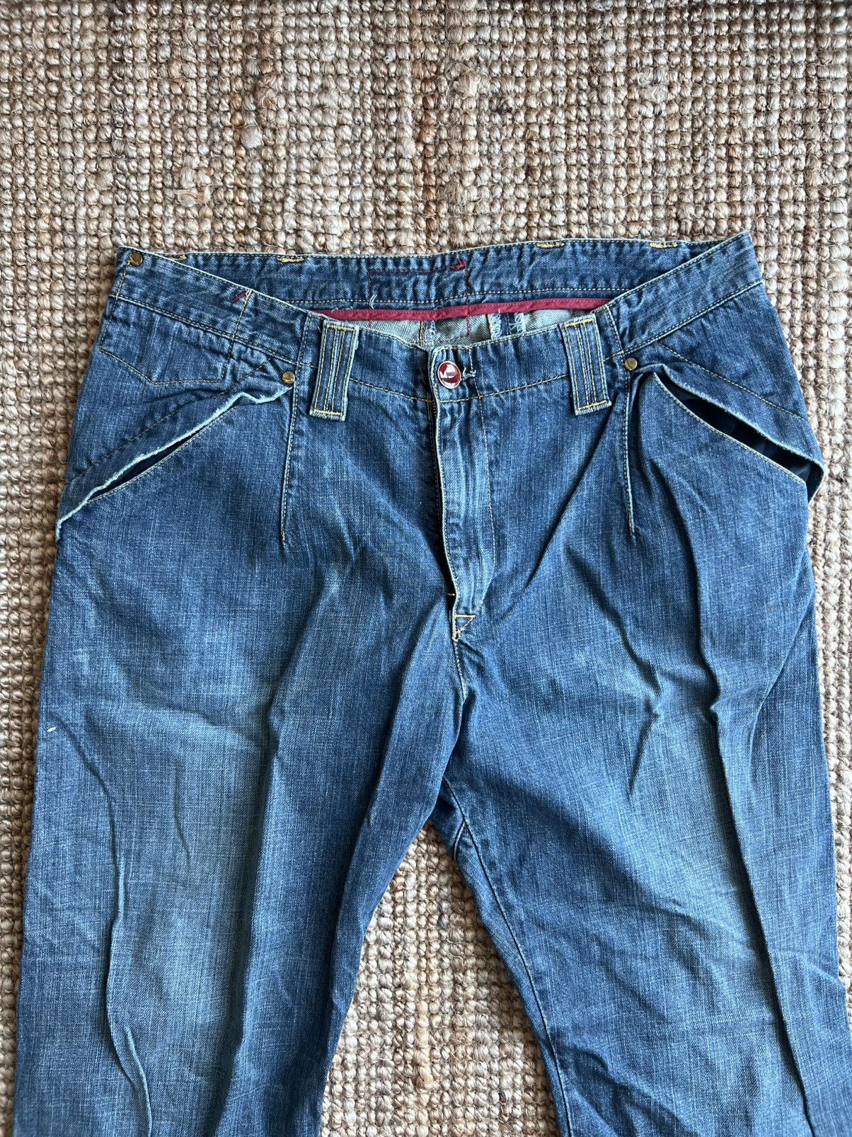 Levi's Rare design Vintage Levis Engineered Jeans W34 Actual 36x30 Size US 34 / EU 50 - 2 Thumbnail