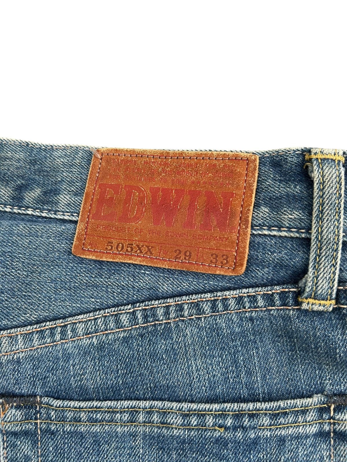 Kapital Vintage Edwin 505XX Selvedge Distressed Denim Jeans Size US 30 / EU 46 - 9 Thumbnail