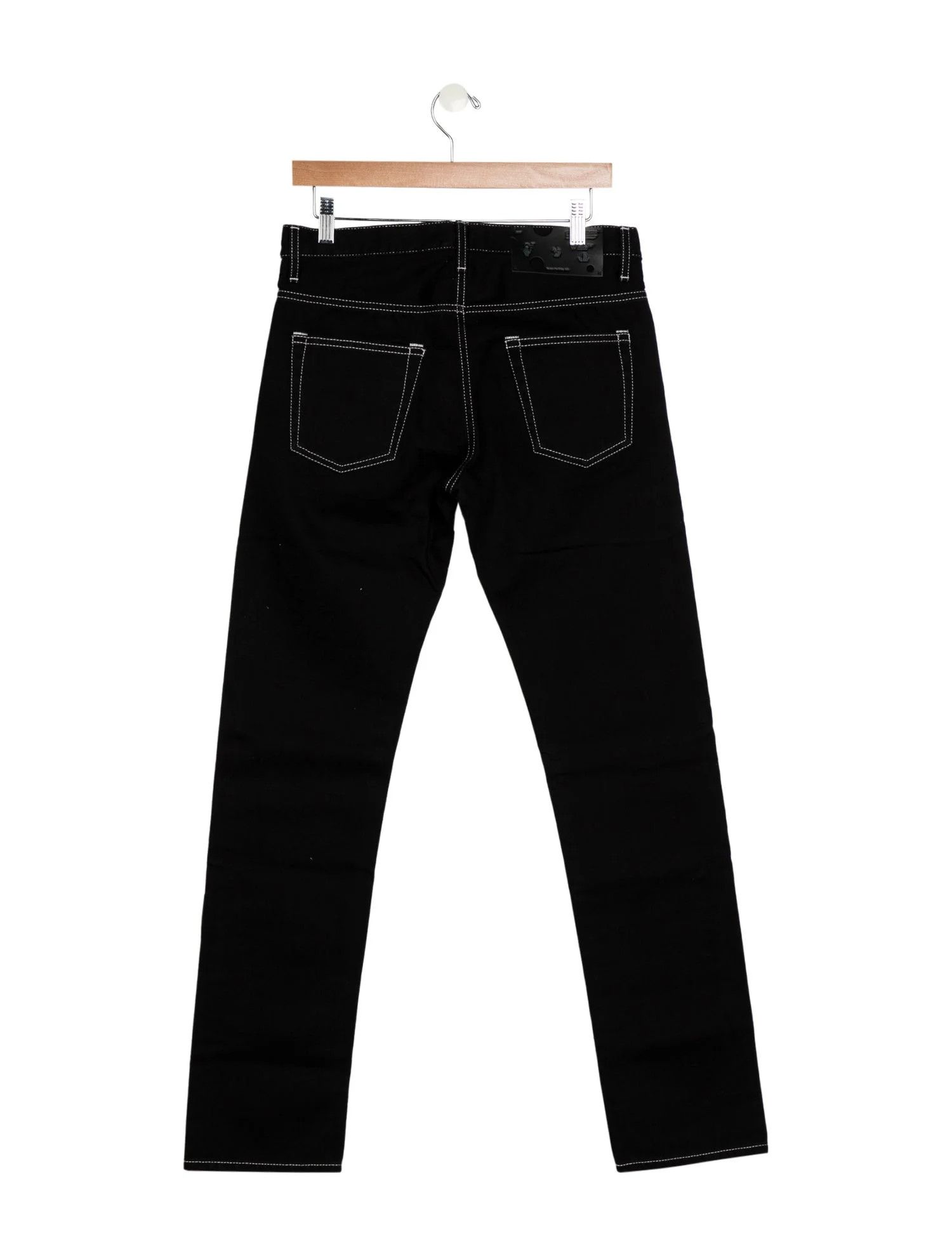 Off-White o1y0225 Denim Pant in Black Size US 32 / EU 48 - 2 Thumbnail