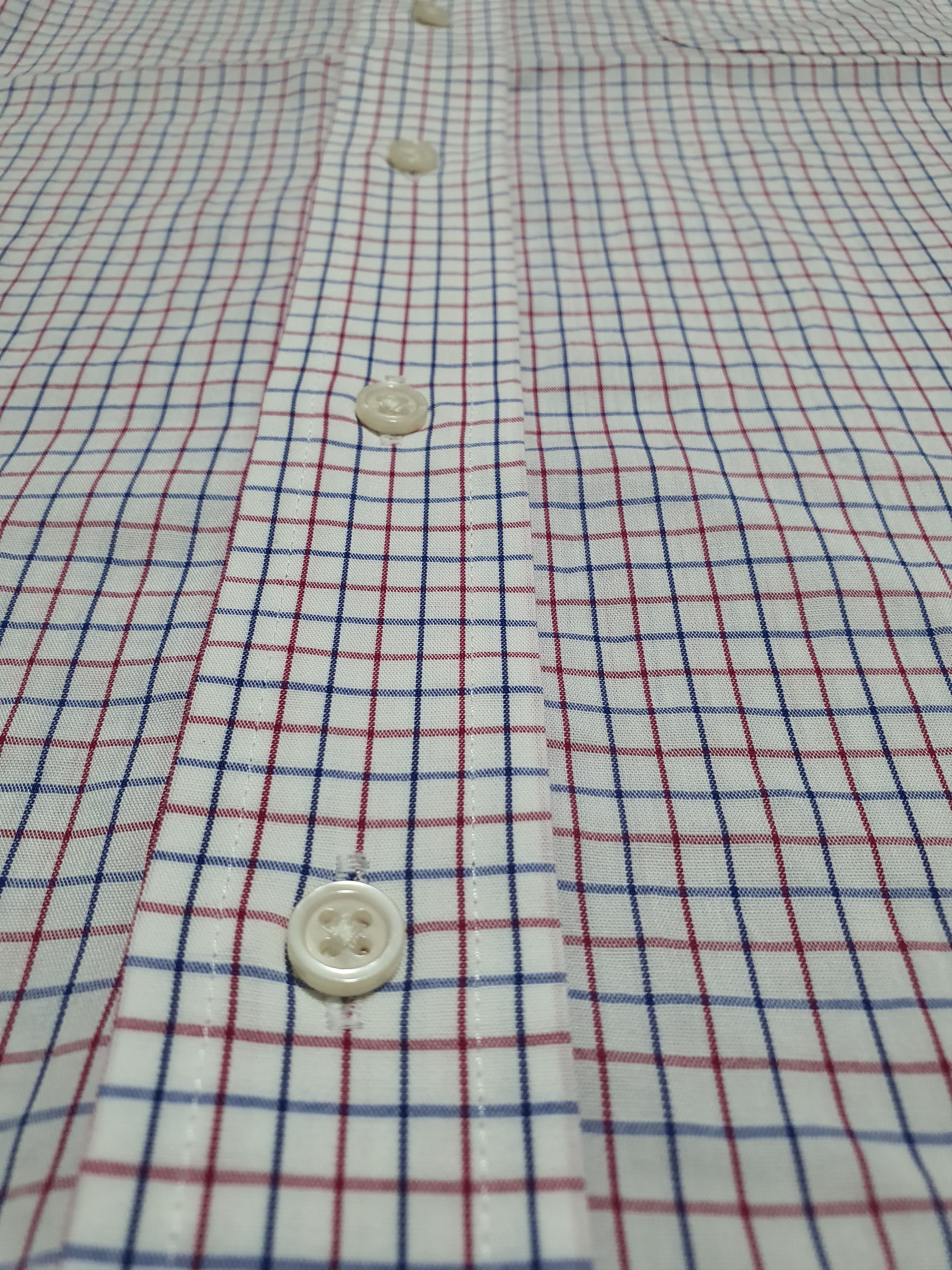 Japanese Brand × Uniqlo UNIQLO 19.5/29 CHECKED SHIRT Size US S / EU 44-46 / 1 - 7 Thumbnail