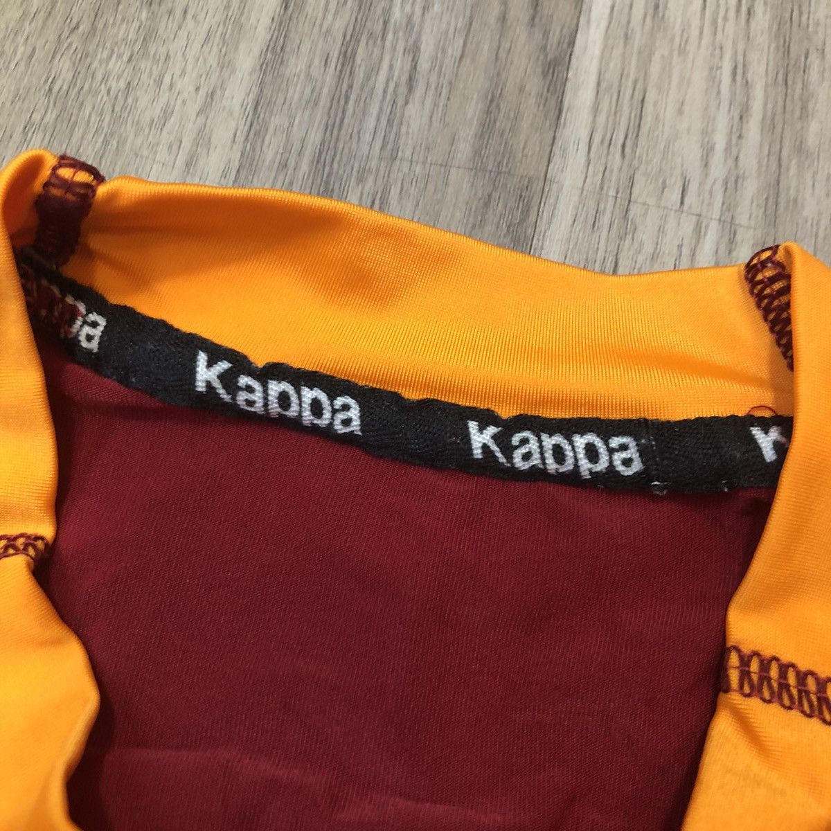 Kappa Roma 00/01 home shirt #8 Nakata Size US L / EU 52-54 / 3 - 6 Thumbnail