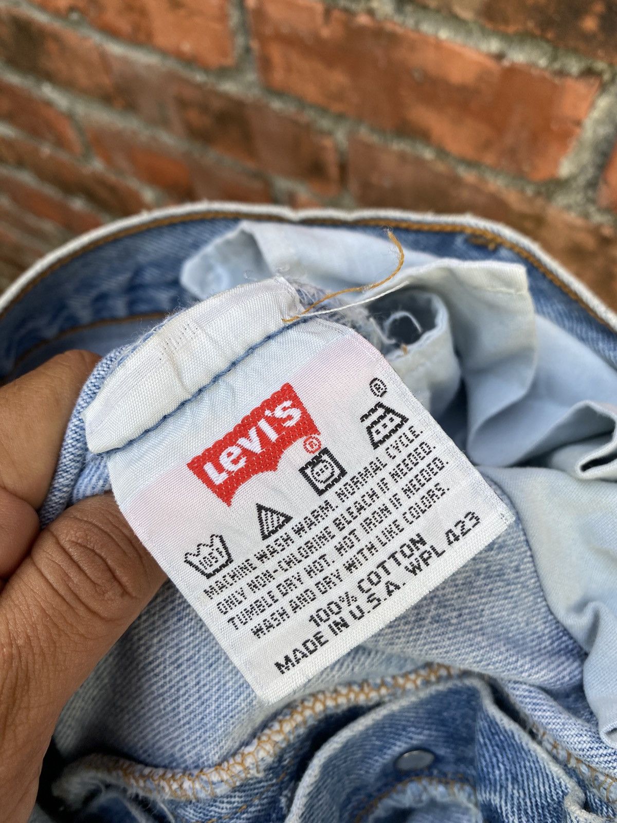 Levi's Vintage Clothing W31x34 Vintage levi's 501 made in USA Size US 31 - 6 Thumbnail