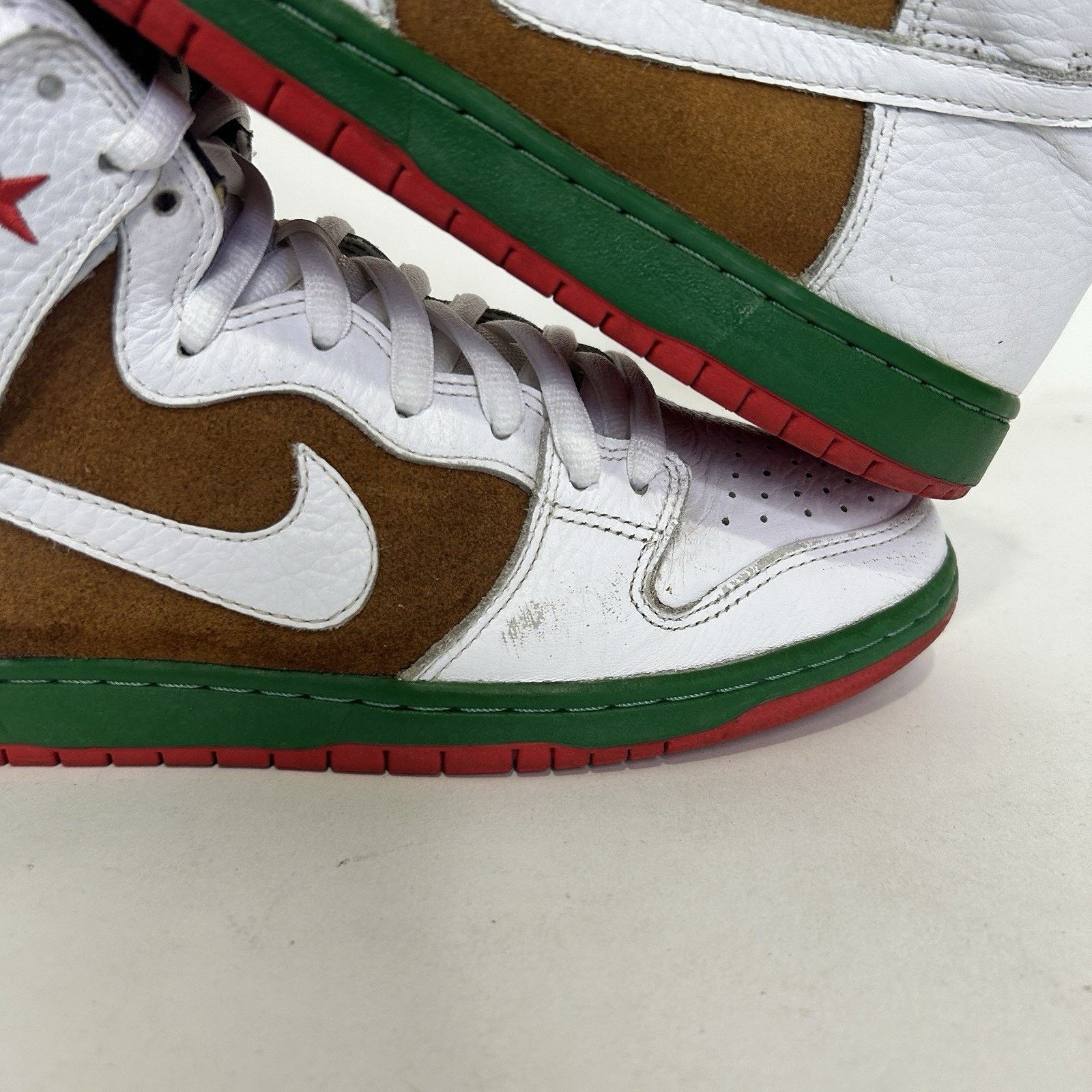 Nike Nike SB Dunk High “California Republic/Pecan White” Size US 11 / EU 44 - 9 Thumbnail