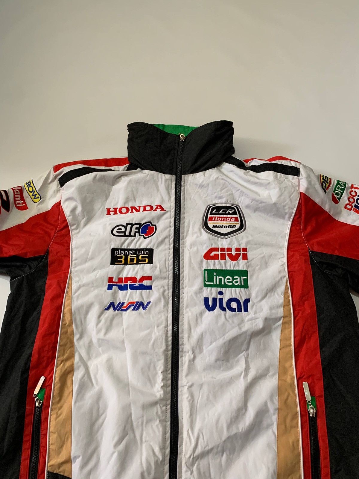 Crazy Honda LCR MotoGP Motorcycle Jacket men's