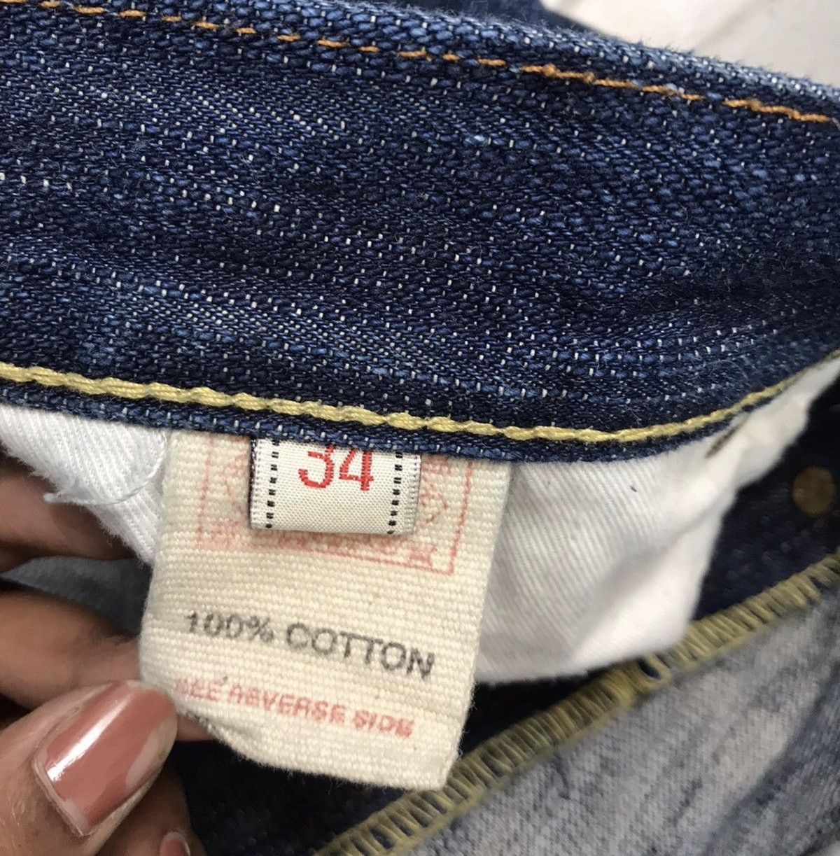 Evisu Rare Vintage japanese brand denim Size US 36 / EU 52 - 6 Thumbnail