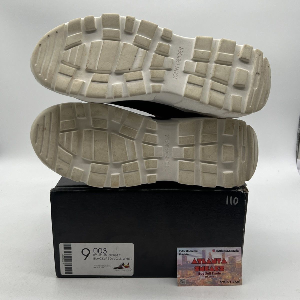 John Geiger John Geiger 003 Black red lime Size US 9 / EU 42 - 8 Thumbnail