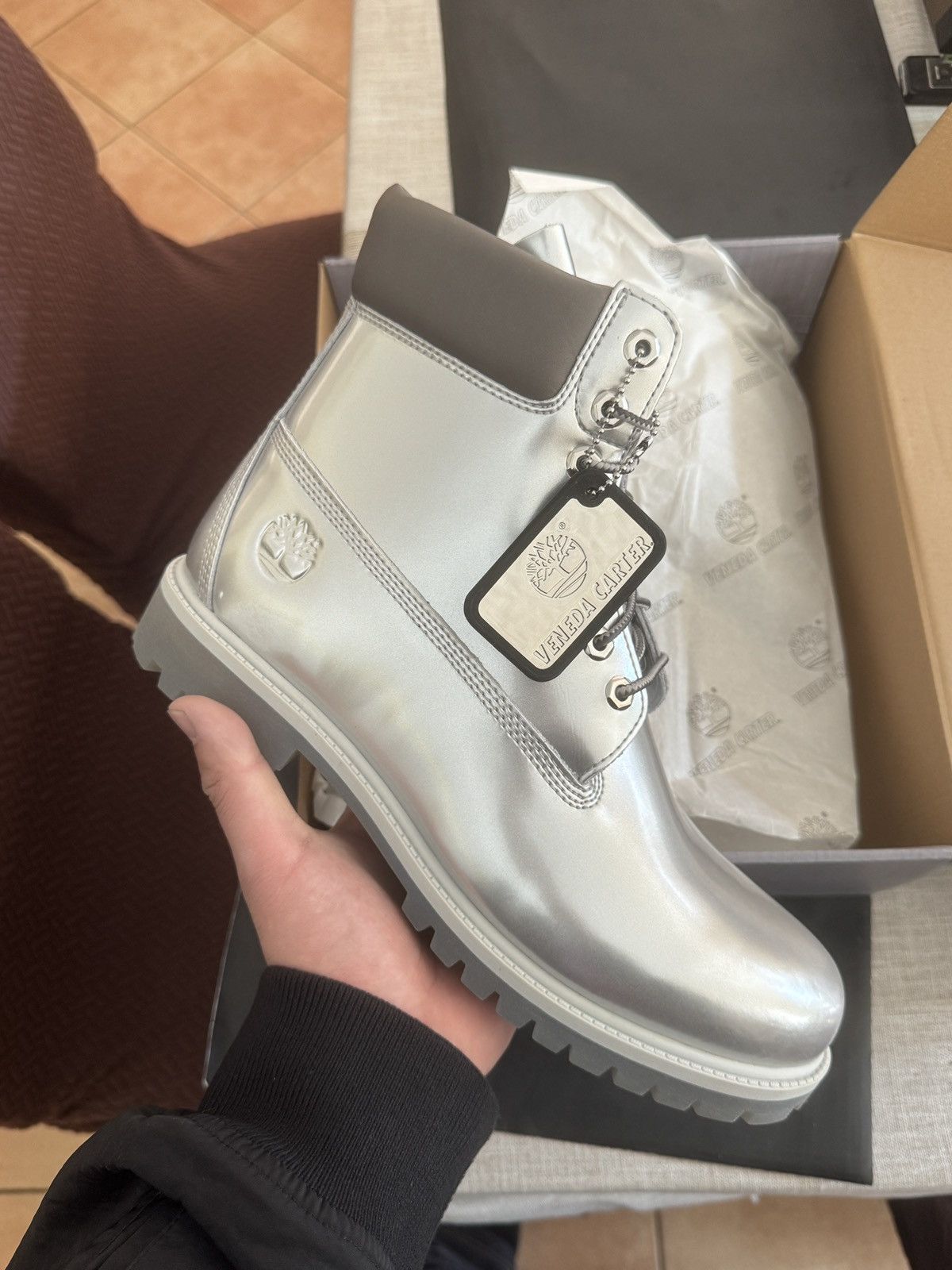 Timberland patent leather boots hot sale