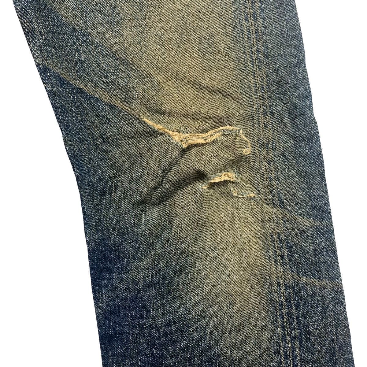 Full Count & Co. × Japanese Brand Vintage FULL COUNT & CO selvedge distressed blue jeans Size US 30 / EU 46 - 10 Thumbnail
