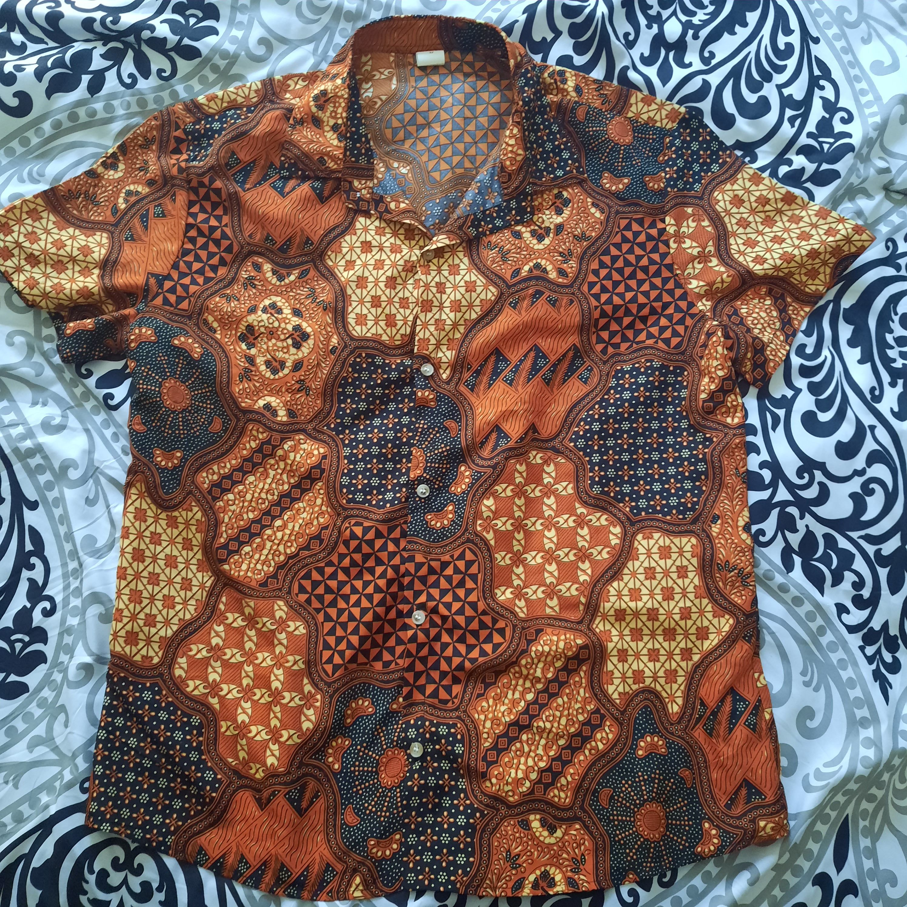 Asos Abstract geometric button up shirt Size US M / EU 48-50 / 2 - 1 Thumbnail