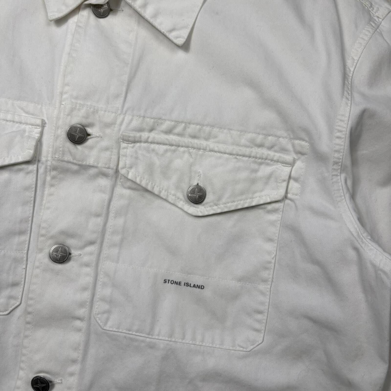 Stone Island Stone Island Denim Jacket (XL) Size US XL / EU 56 / 4 - 2 Thumbnail