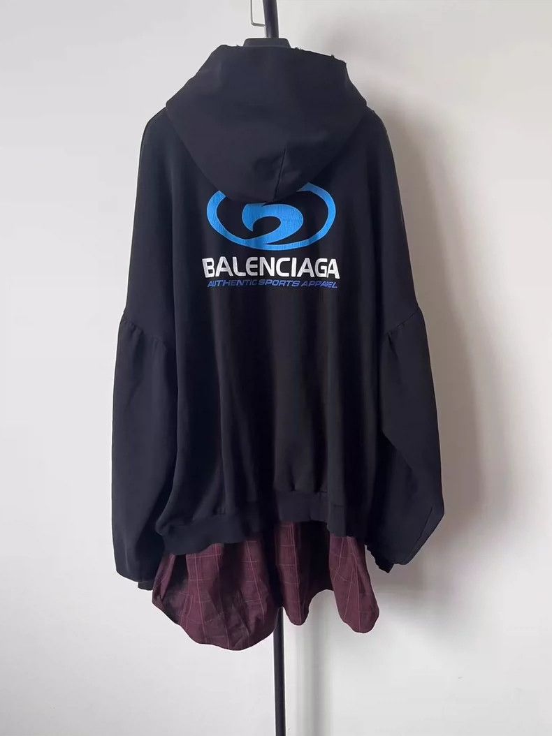 Balenciaga Balenciaga 2-in-1 Wave Destruction Jacket Size US XL / EU 56 / 4 - 1 Thumbnail