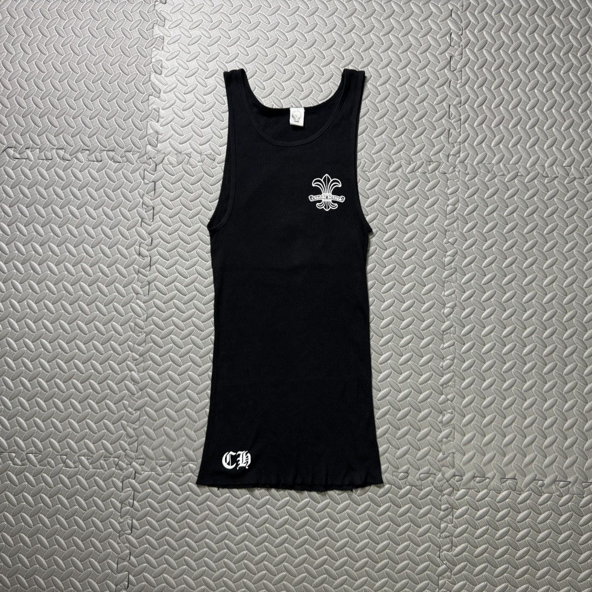 Chrome Hearts RARE! FLEUR DE LIS RIBBED TANKTOP Size US L / EU 52-54 / 3 - 4 Thumbnail