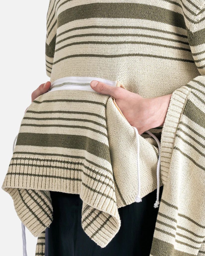 Craig Green o1s1v1r1oon0925 Zip Pocket Stripe Jumper in Multicolor Size US M / EU 48-50 / 2 - 5 Thumbnail
