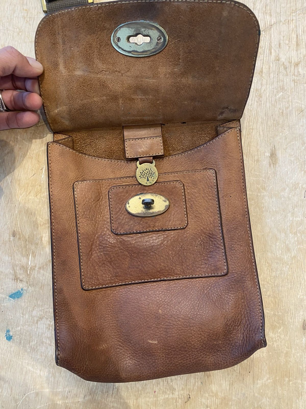 Mulberry × Vintage Mulberry Antony Messenger Crossbody Bag Size ONE SIZE - 4 Thumbnail